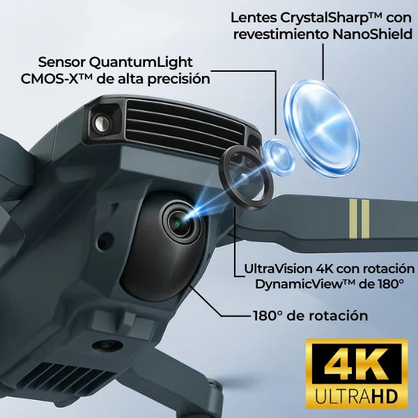 Drone Militar Phantom Pro [CÁMARAS 4K ULTRA HD]