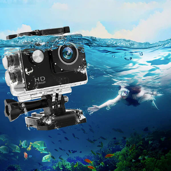 Cámara GoPro [TOTALMENTE IMPERMEABLE]